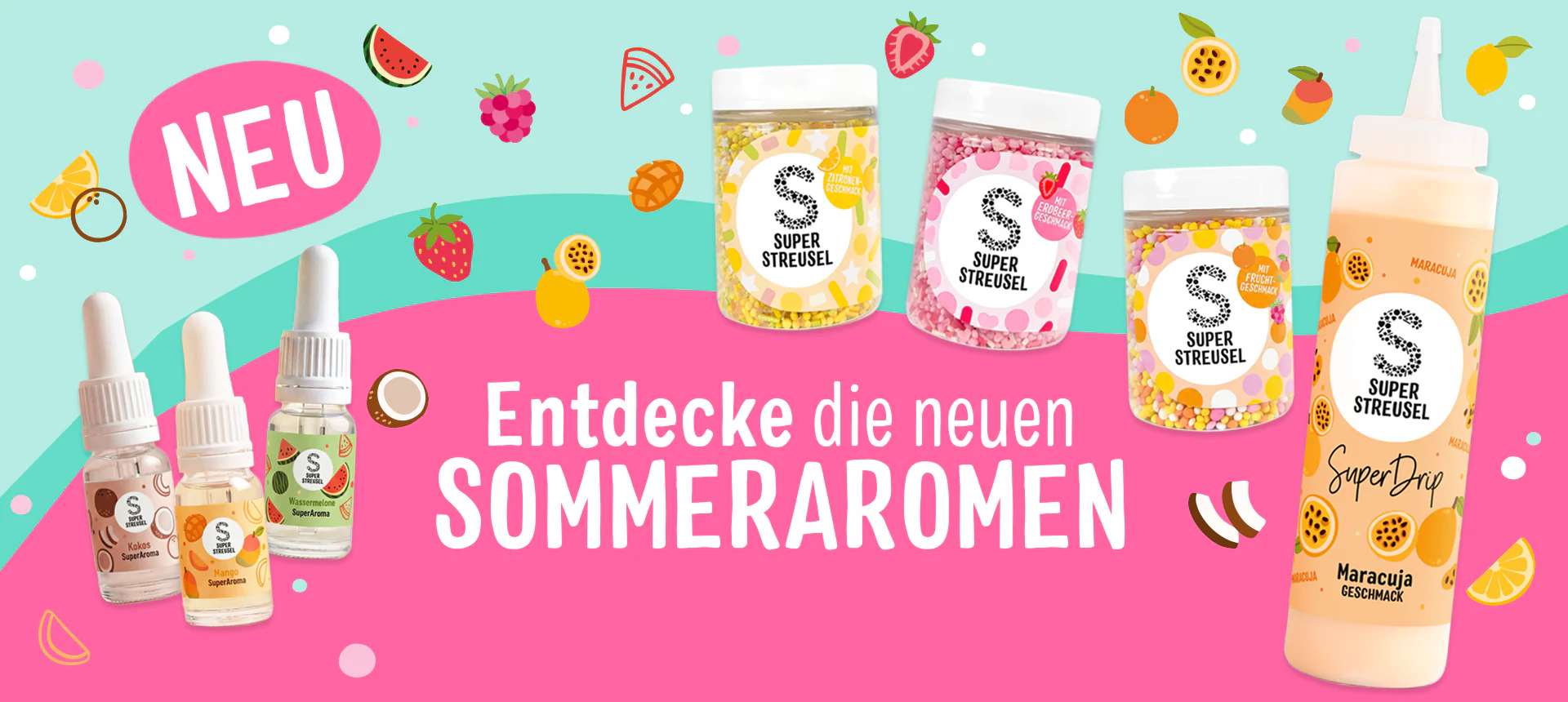 Konfetti-Regen für dein Gebäck